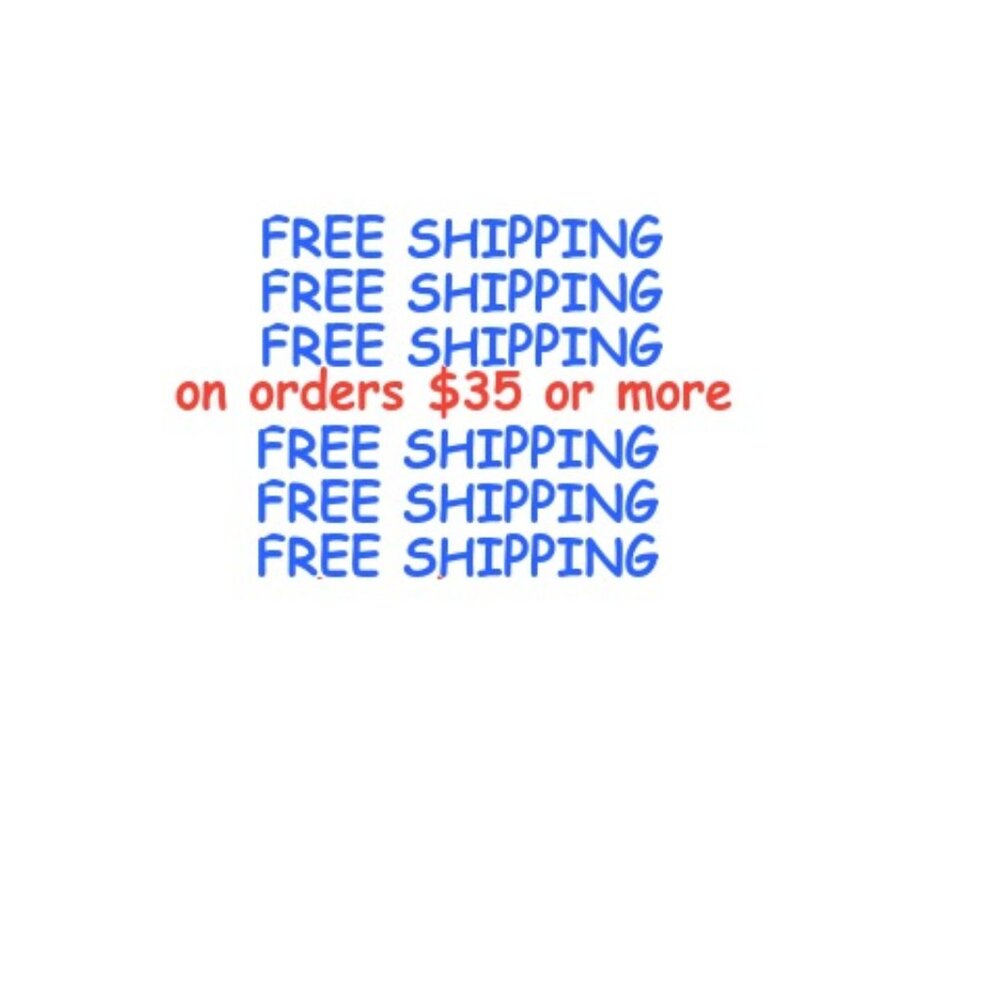 Free Shipping on orders $35 or more!